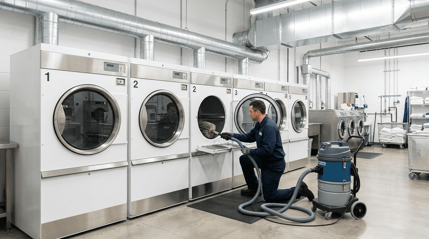 Commercial Dryer Vent Cleaning